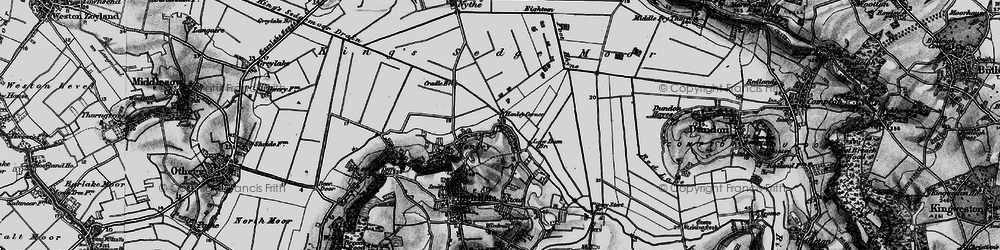 Old map of Henley in 1898