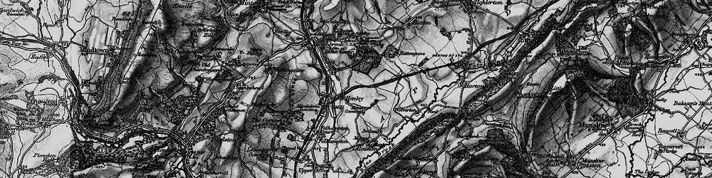 Old map of Henley Common in 1899