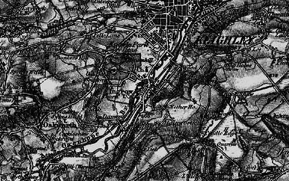 Old map of Hermit Hole in 1898