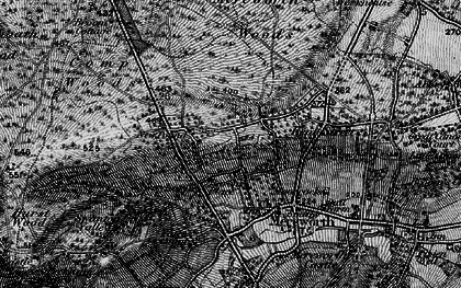 Old map of Baron's Place in 1895