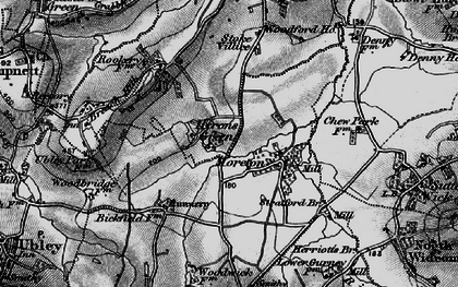 Old map of Herons Green in 1898