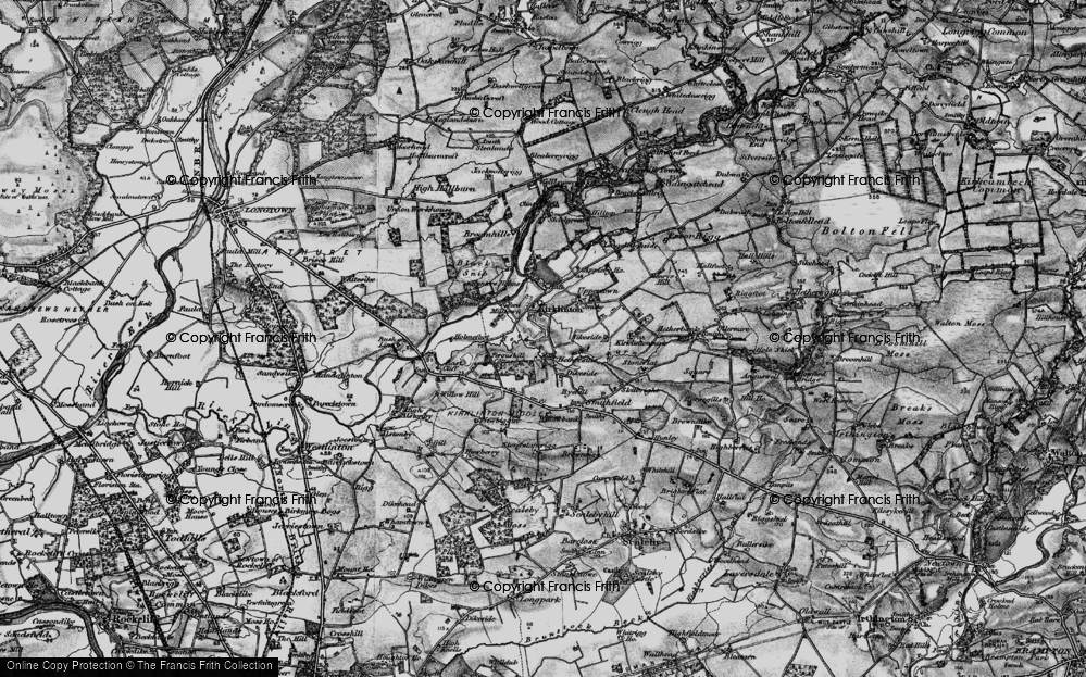 Old Map of Hetherside, 1897 in 1897