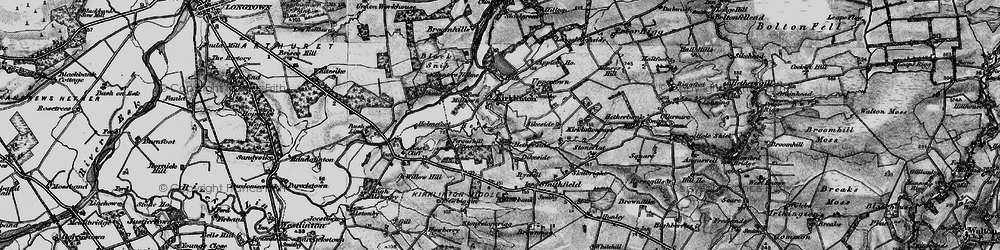 Old map of Hetherside in 1897