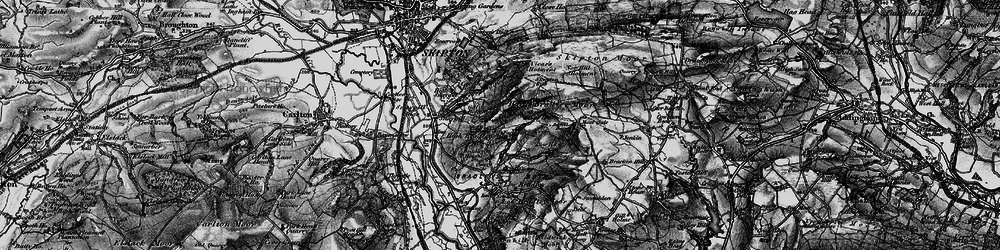 Old map of High Bradley in 1898