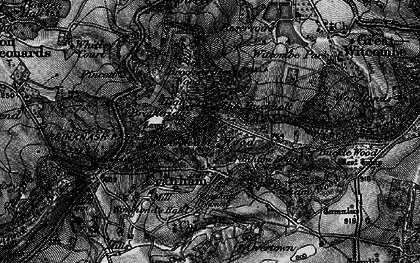 Old map of High Brotheridge in 1896
