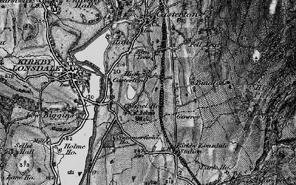 Old map of High Casterton in 1898