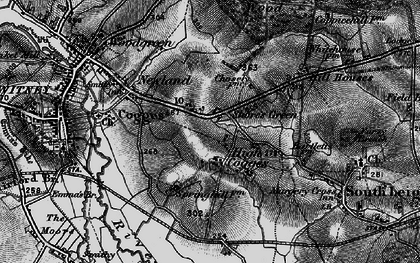 Old map of High Cogges in 1895