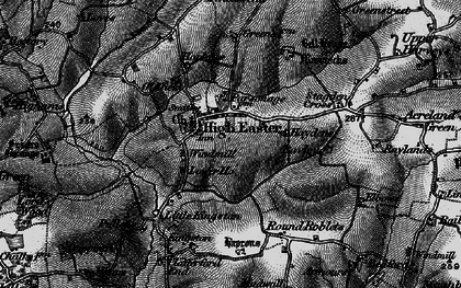 Old map of High Easter in 1896