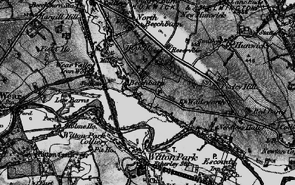 Old map of High Grange in 1897