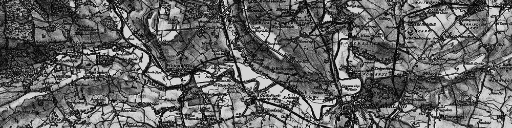 Old map of High Grange in 1897