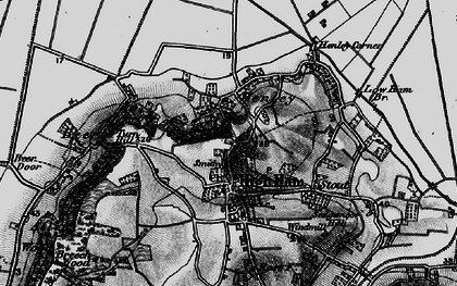 Old map of High Ham in 1898