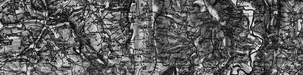 Old map of High Lane in 1899