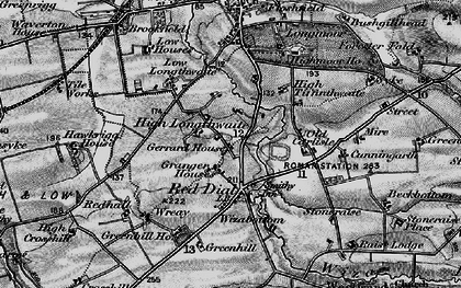 Old map of High Longthwaite in 1897