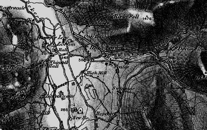Old map of Aiken Beck in 1897
