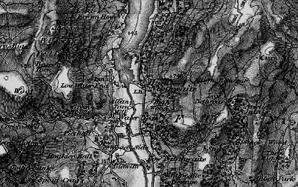 Old map of Allan Tarn in 1897