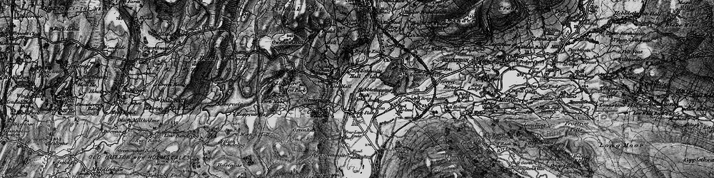 Old map of Lily Mere Ho in 1897