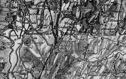 Old map of Birk Hagg in 1897