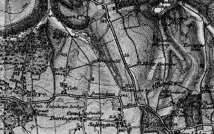 Old map of High Salvington in 1895