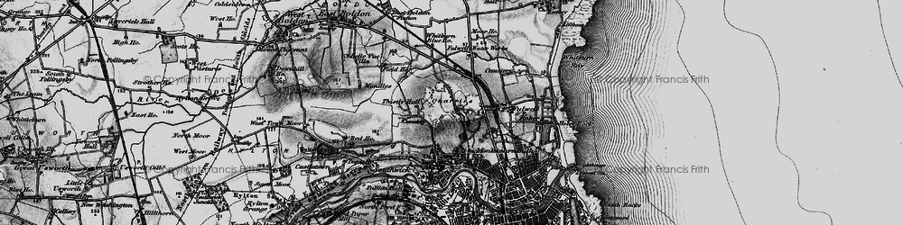 Old map of High Southwick in 1898