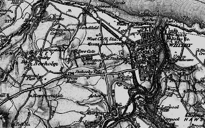 Old map of High Stakesby in 1898