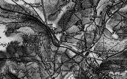 Old map of Armond Carr in 1898