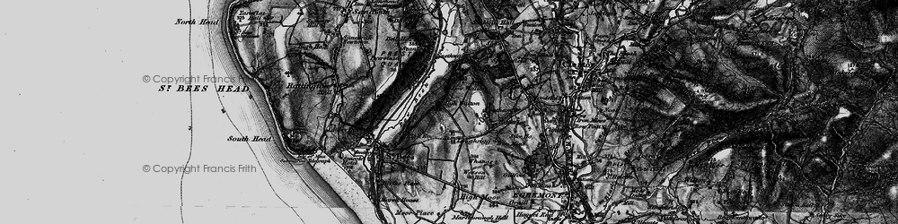 Old map of High Walton in 1897