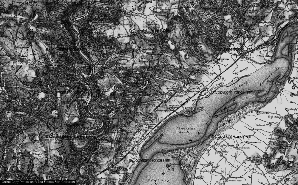 Old Map of High Woolaston, 1897 in 1897
