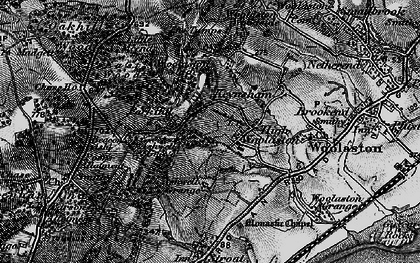 Old map of High Woolaston in 1897