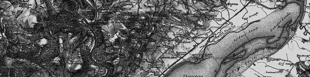 Old map of High Woolaston in 1897