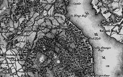 Old map of Belle Grange in 1897