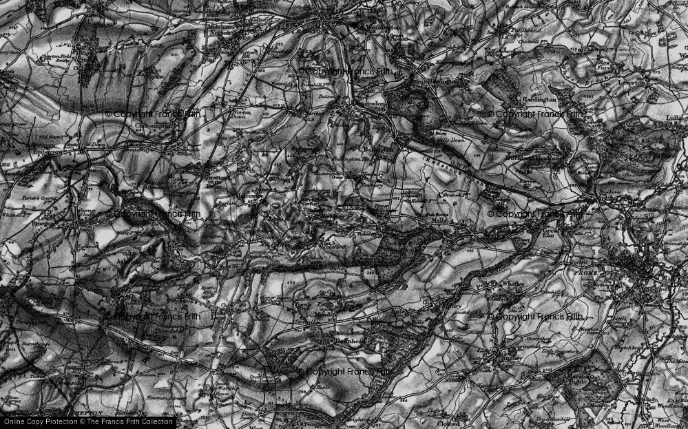 Old Map of Highbury, 1898 in 1898