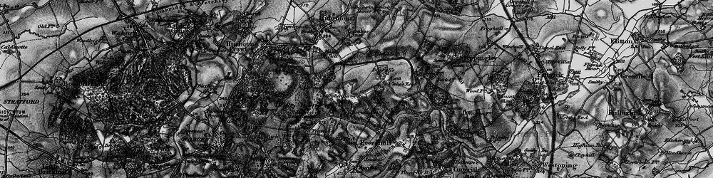 Old map of Higher Berry End in 1896