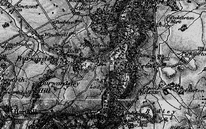 Old map of Higher Burwardsley in 1897