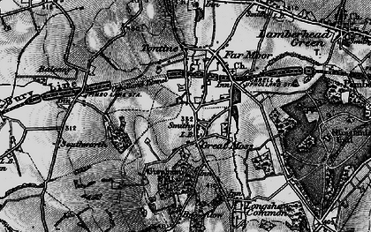 Old map of Upholland Sta in 1896