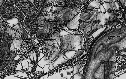 Old map of Highfield in 1897