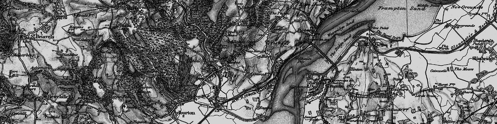 Old map of Highfield in 1897