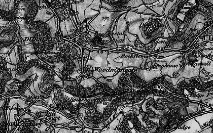 Old map of Highfields in 1897