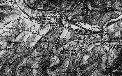 Old map of Highgate in 1895