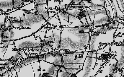 Old map of Highoak in 1898