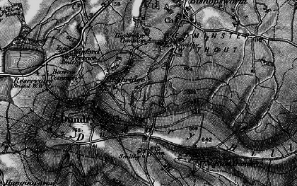 Old map of Highridge in 1898