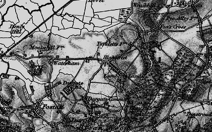 Old map of Highstreet in 1895