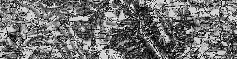 Old map of Highstreet Green in 1895