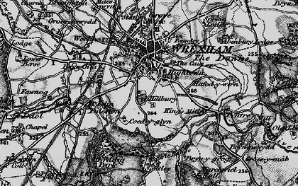 Old map of Hightown in 1897