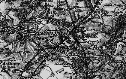 Old map of Hightown in 1897