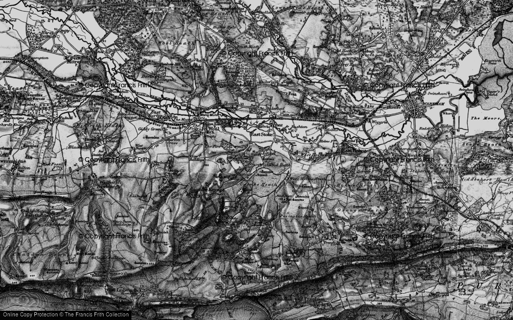 Old Map of Highwood, 1897 in 1897