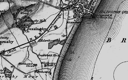 Old map of Hilderthorpe in 1897