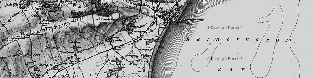 Old map of Hilderthorpe in 1897
