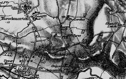 Old map of Badger's Hill in 1898