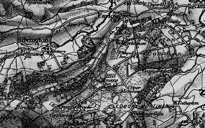 Old map of Hill Houses in 1899