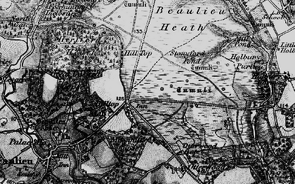 Old map of Hill Top in 1895